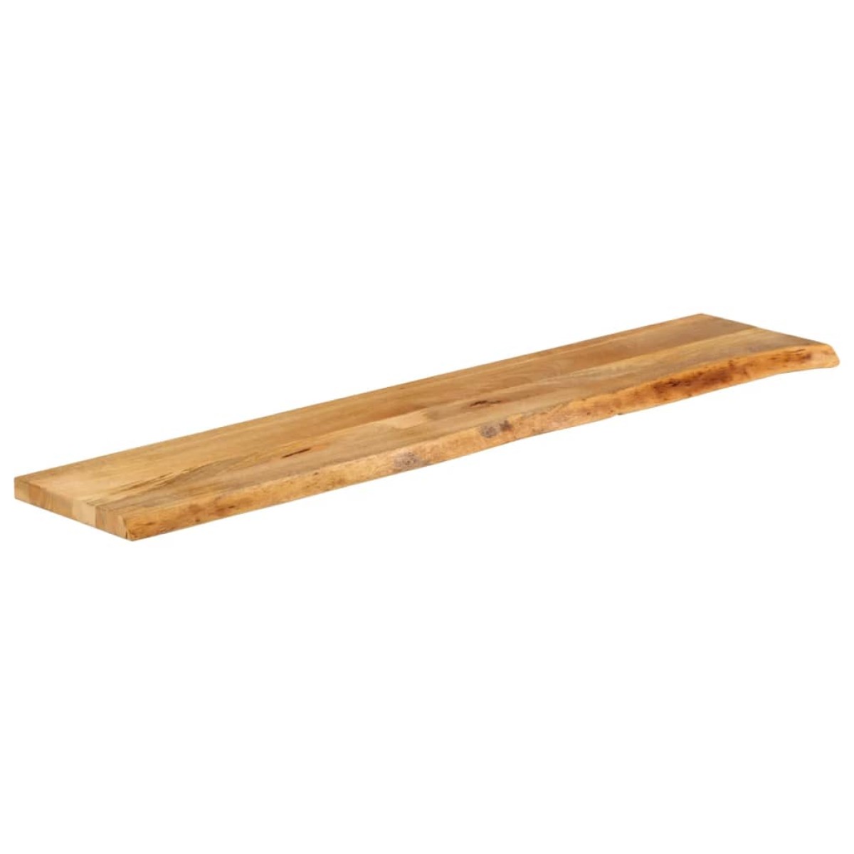 vidaXL Επιφάνεια Τραπεζιού 160x40x3,8 εκ. Live Edge Μασίφ Ξύλο Μάνγκο