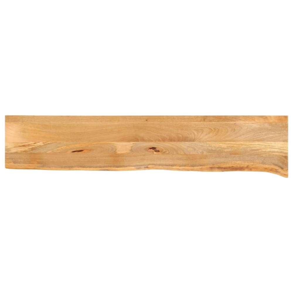 vidaXL Επιφάνεια Τραπεζιού 160x40x3,8 εκ. Live Edge Μασίφ Ξύλο Μάνγκο
