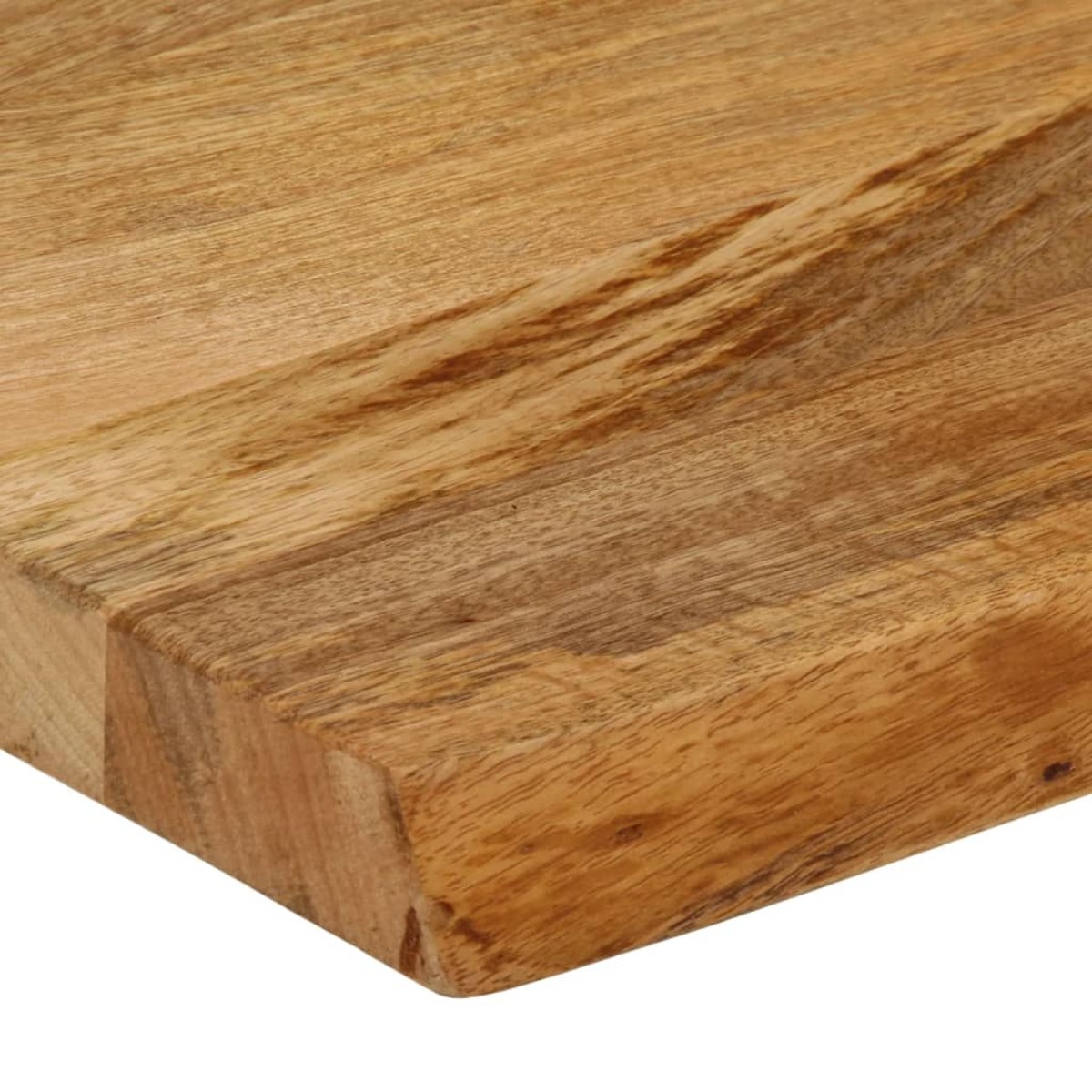 vidaXL Επιφάνεια Τραπεζιού 160x40x3,8 εκ. Live Edge Μασίφ Ξύλο Μάνγκο