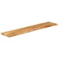 vidaXL Επιφάνεια Τραπεζιού 180x40x3,8 εκ. Live Edge Μασίφ Ξύλο Μάνγκο