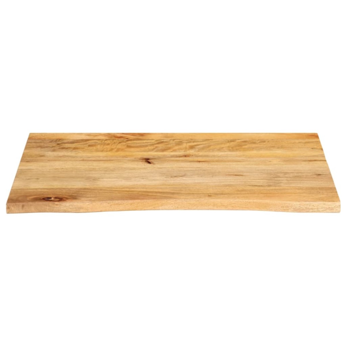 vidaXL Επιφάνεια Τραπεζιού 70x60x3,8 εκ. Live Edge Μασίφ Ξύλο Μάνγκο