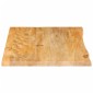 vidaXL Επιφάνεια Τραπεζιού 90x60x3,8 εκ. Live Edge Μασίφ Ξύλο Μάνγκο