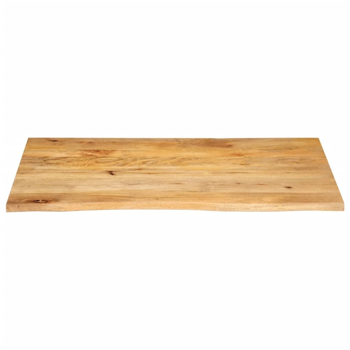 vidaXL Επιφάνεια Τραπεζιού 100x60x3,8 εκ. Live Edge Μασίφ Ξύλο Μάνγκο
