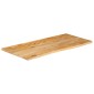 vidaXL Επιφάνεια Τραπεζιού 110x60x3,8 εκ. Live Edge Μασίφ Ξύλο Μάνγκο