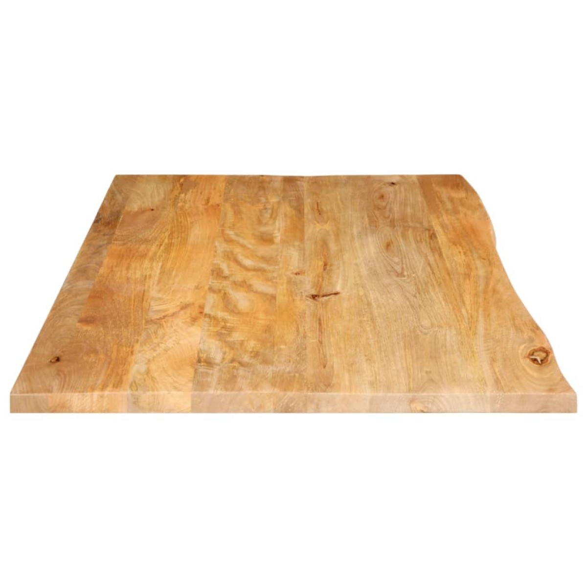 vidaXL Επιφάνεια Τραπεζιού 110x60x3,8 εκ. Live Edge Μασίφ Ξύλο Μάνγκο