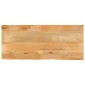 vidaXL Επιφάνεια Τραπεζιού 140x60x3,8 εκ. Live Edge Μασίφ Ξύλο Μάνγκο