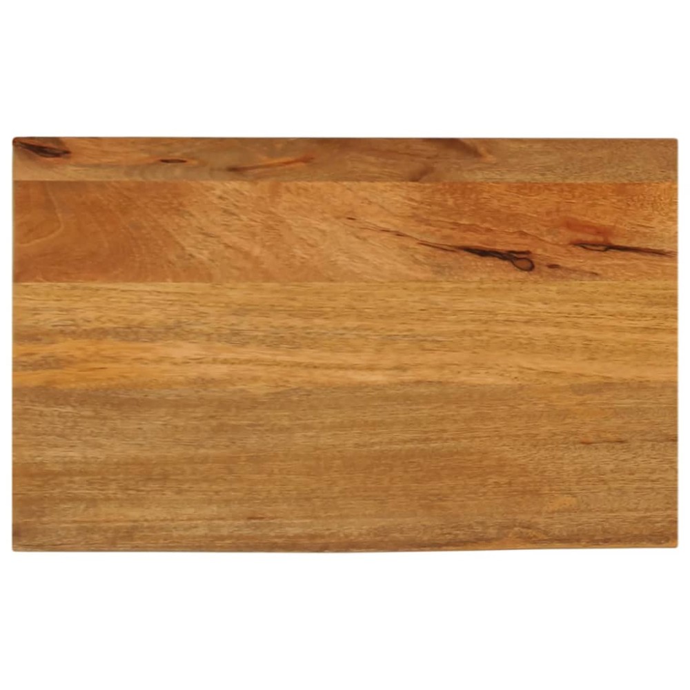 vidaXL Επιφάνεια Τραπεζιού 40x30x2,5 εκ. Live Edge Μασίφ Ξύλο Μάνγκο