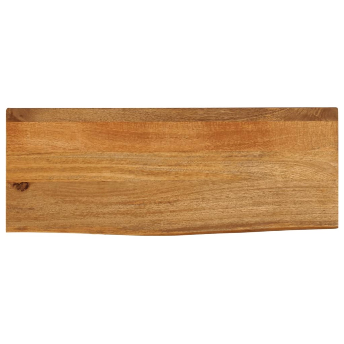 vidaXL Επιφάνεια Τραπεζιού 70x30x2,5 εκ. Live Edge Μασίφ Ξύλο Μάνγκο
