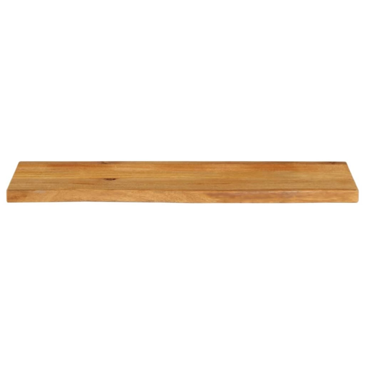 vidaXL Επιφάνεια Τραπεζιού 110x30x2,5 εκ. Live Edge Μασίφ Ξύλο Μάνγκο