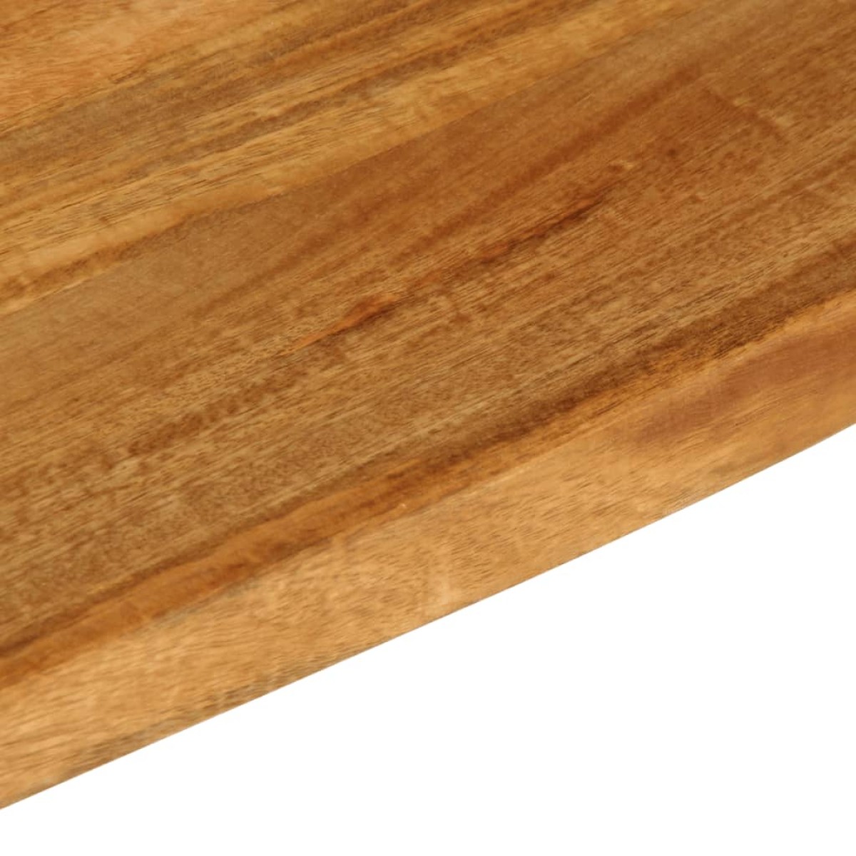 vidaXL Επιφάνεια Τραπεζιού 160x30x2,5 εκ. Live Edge Μασίφ Ξύλο Μάνγκο
