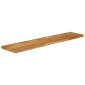 vidaXL Επιφάνεια Τραπεζιού 180x30x2,5 εκ. Live Edge Μασίφ Ξύλο Μάνγκο