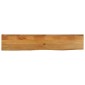 vidaXL Επιφάνεια Τραπεζιού 180x30x2,5 εκ. Live Edge Μασίφ Ξύλο Μάνγκο