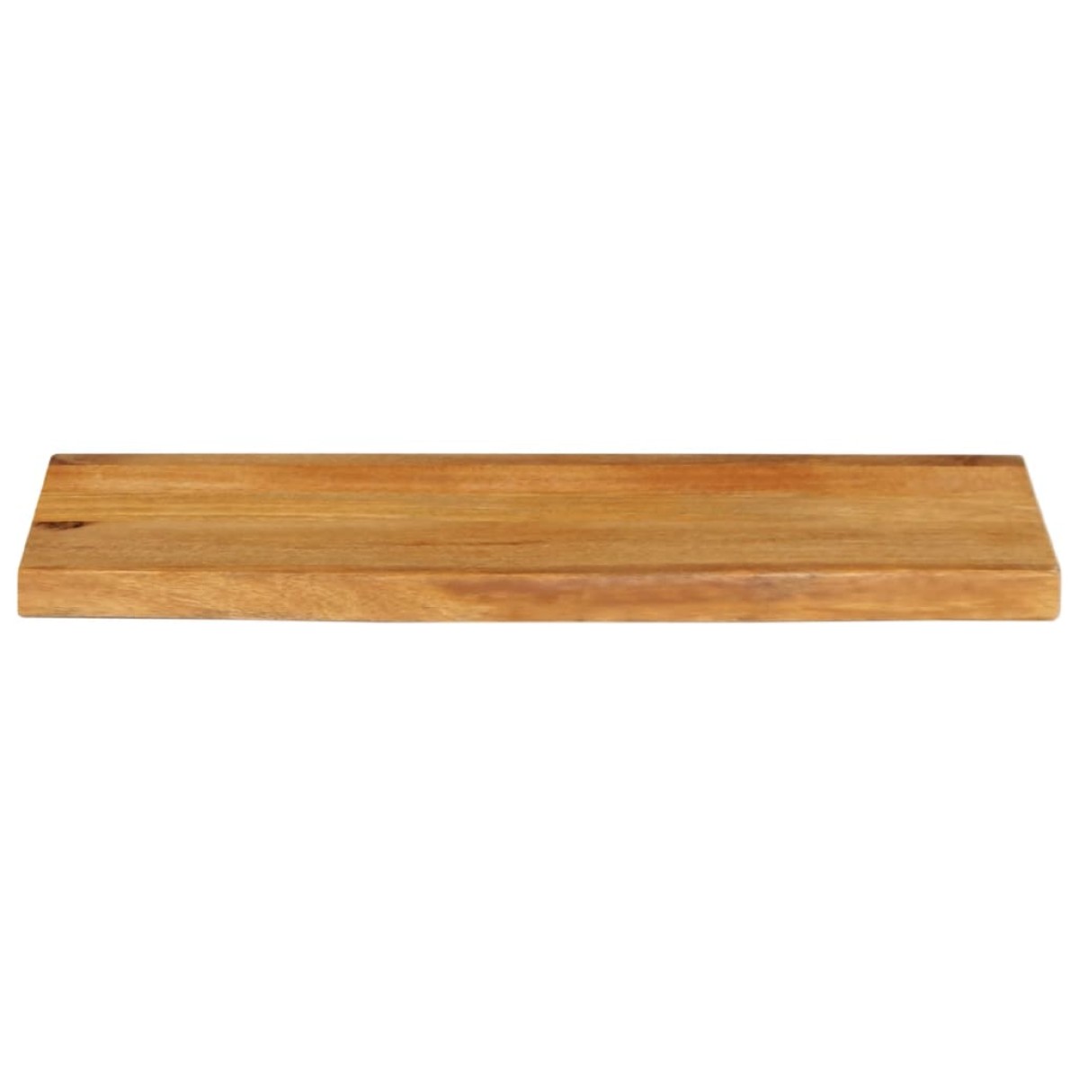 vidaXL Επιφάνεια Τραπεζιού 70x40x2,5 εκ. Live Edge Μασίφ Ξύλο Μάνγκο
