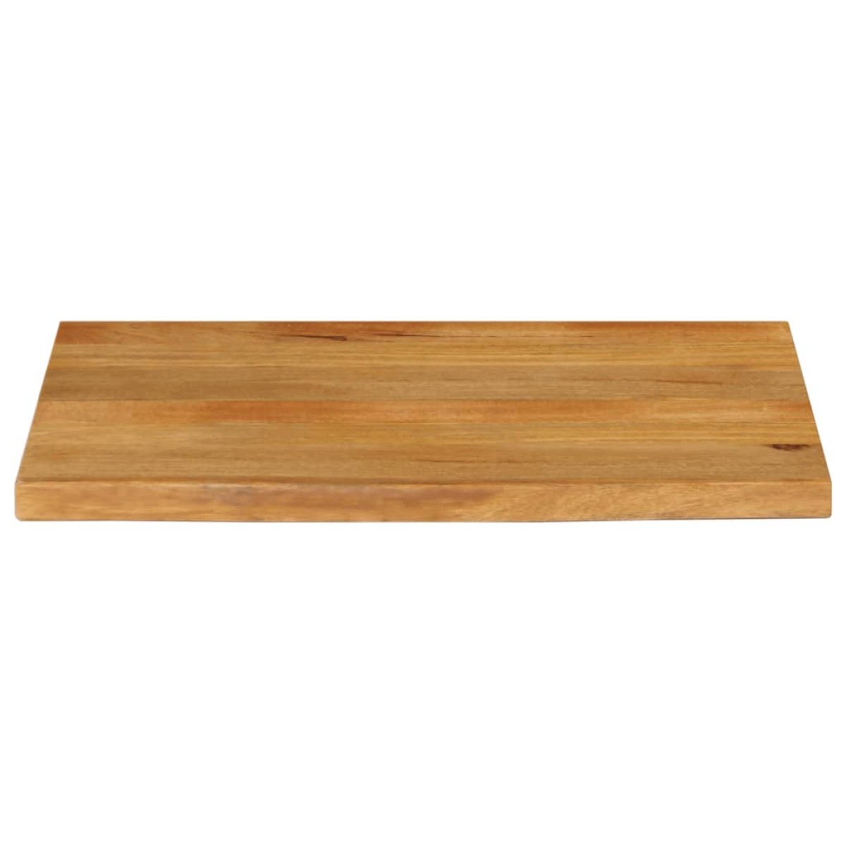 vidaXL Επιφάνεια Τραπεζιού 80x60x2,5 εκ. Live Edge Μασίφ Ξύλο Μάνγκο