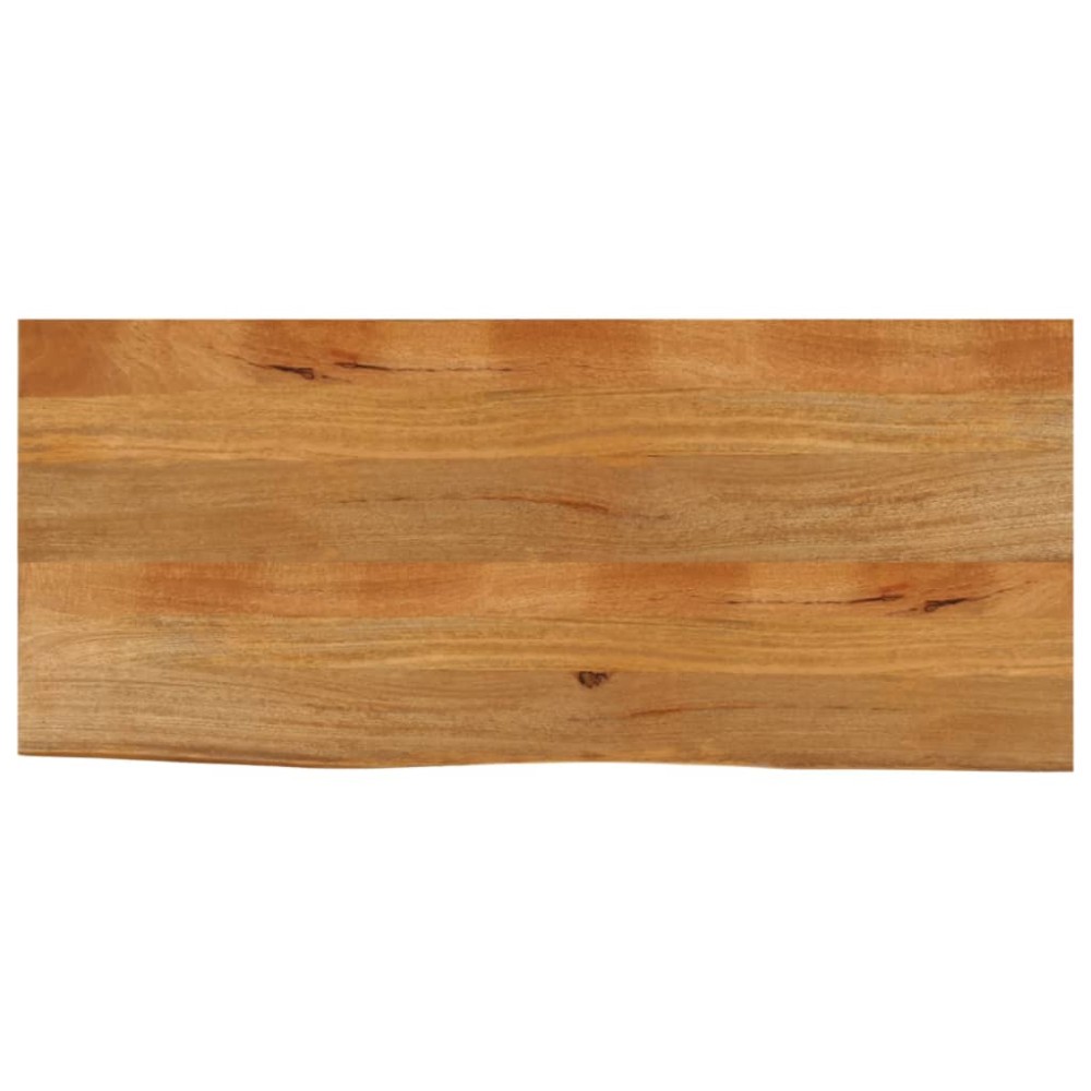 vidaXL Επιφάνεια Τραπεζιού 140x60x2,5 εκ. Live Edge Μασίφ Ξύλο Μάνγκο