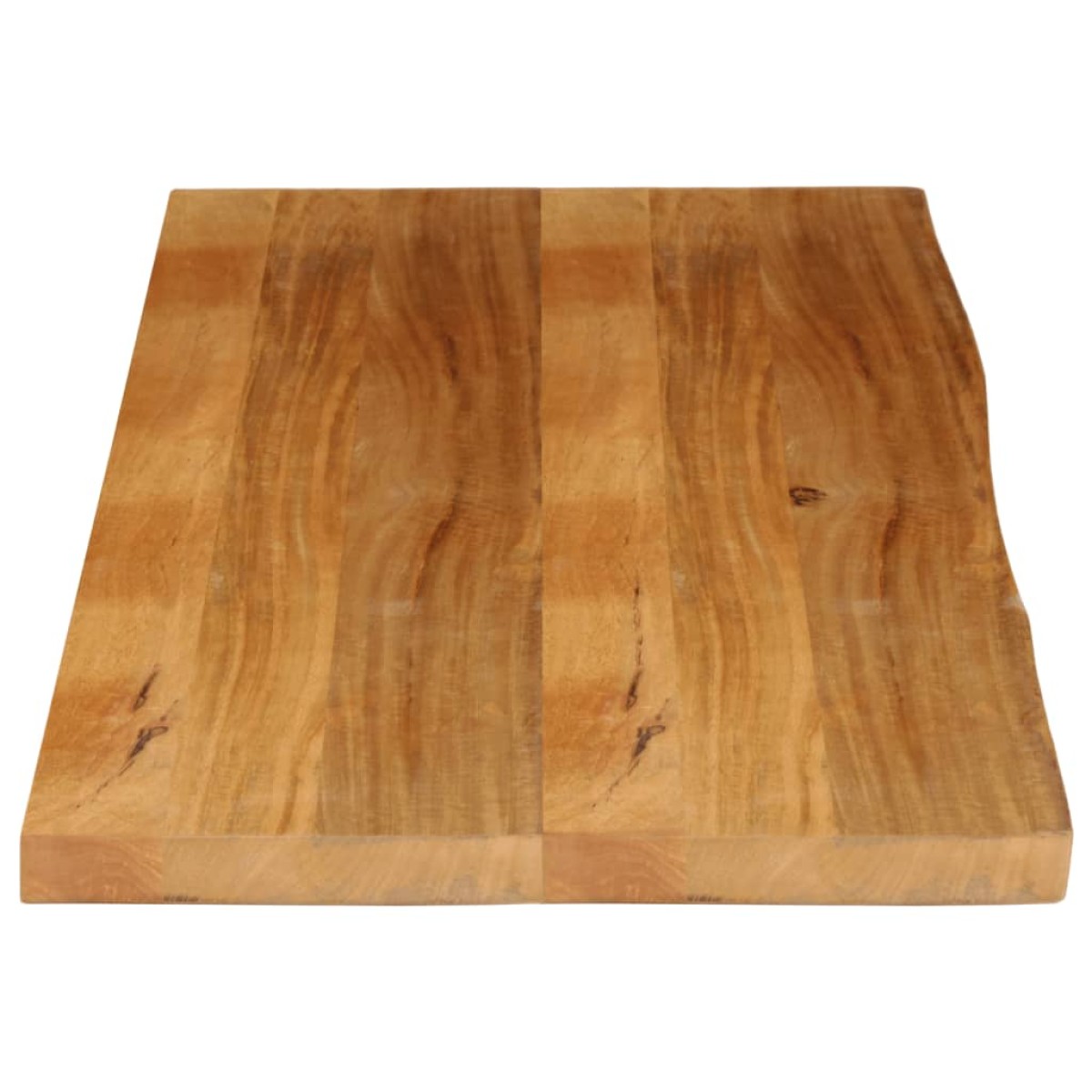 vidaXL Επιφάνεια Τραπεζιού 140x60x2,5 εκ. Live Edge Μασίφ Ξύλο Μάνγκο