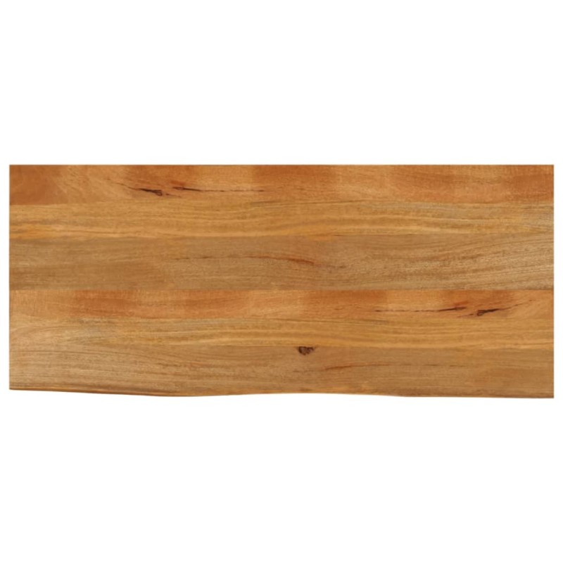 vidaXL Επιφάνεια Τραπεζιού 140x60x2,5 εκ. Live Edge Μασίφ Ξύλο Μάνγκο