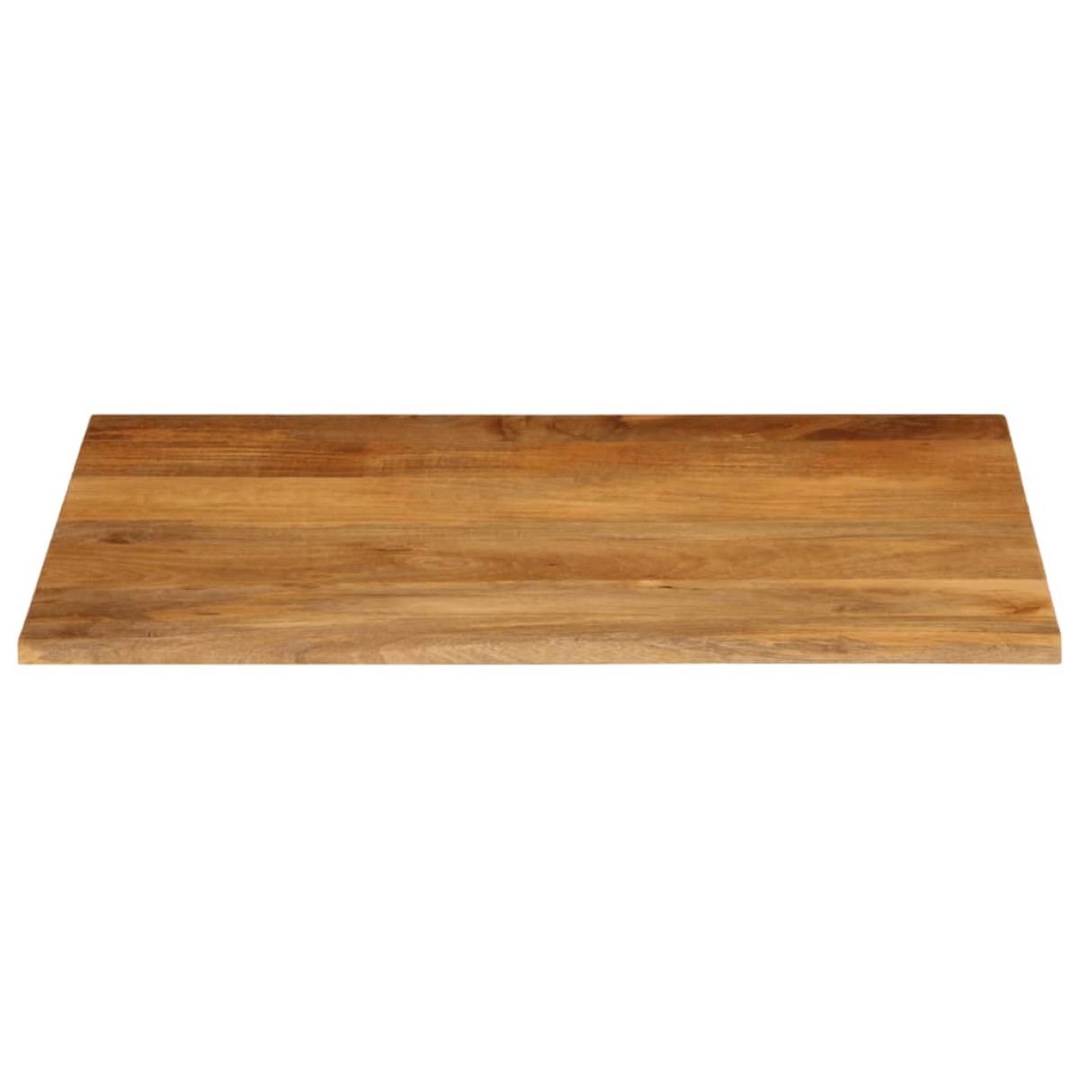 vidaXL Επιφάνεια Τραπεζιού 110x80x2,5 εκ. Live Edge Μασίφ Ξύλο Μάνγκο