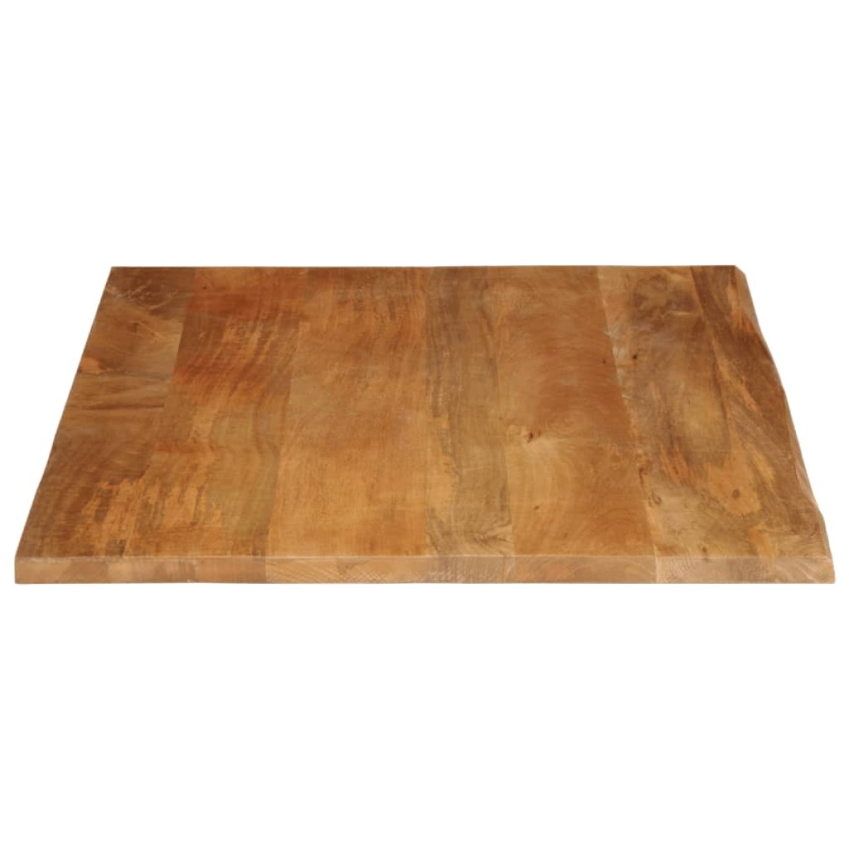 vidaXL Επιφάνεια Τραπεζιού 110x80x2,5 εκ. Live Edge Μασίφ Ξύλο Μάνγκο