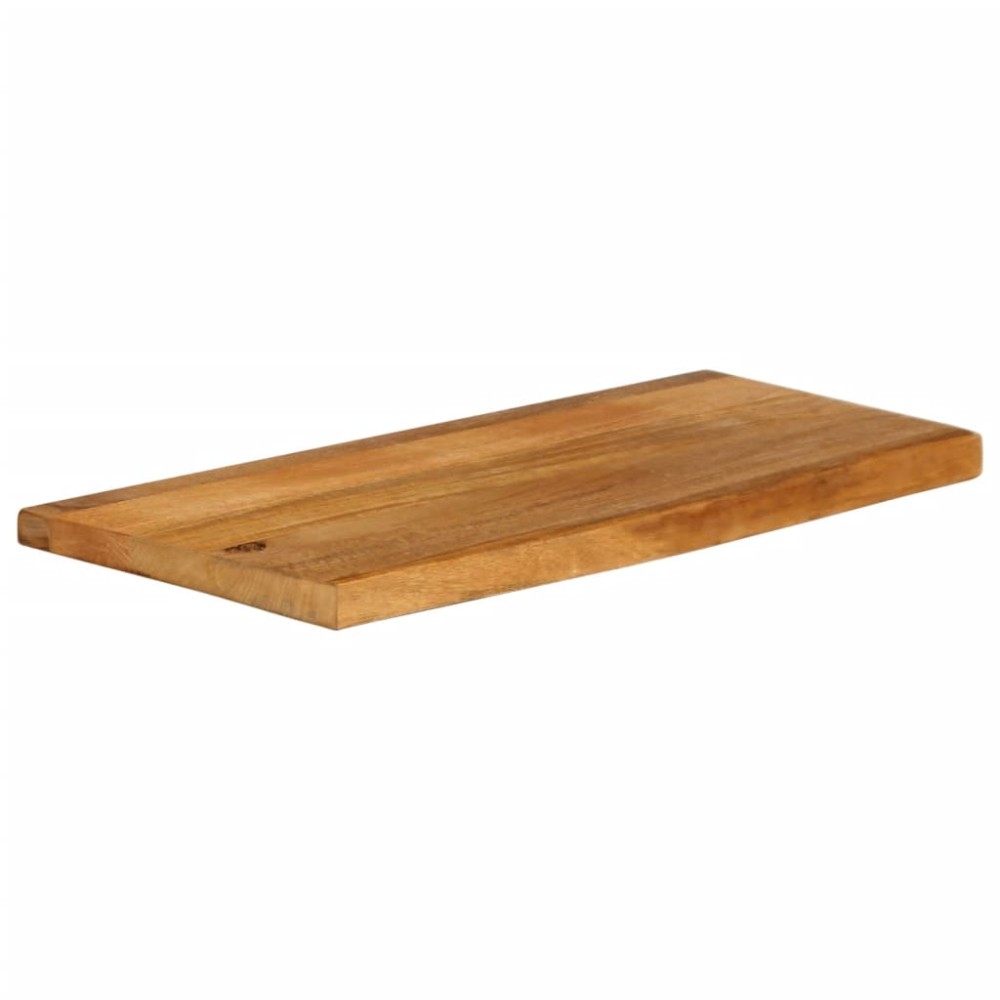 vidaXL Επιφάνεια Τραπεζιού 70x20x3,8 εκ. Live Edge Μασίφ Ξύλο Μάνγκο