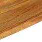 vidaXL Επιφάνεια Τραπεζιού 120x20x3,8 εκ. Live Edge Μασίφ Ξύλο Μάνγκο