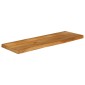 vidaXL Επιφάνεια Τραπεζιού 120x30x3,8 εκ. Live Edge Μασίφ Ξύλο Μάνγκο