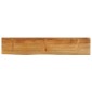vidaXL Επιφάνεια Τραπεζιού 140x30x3,8 εκ. Live Edge Μασίφ Ξύλο Μάνγκο