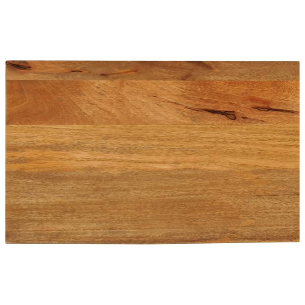 vidaXL Επιφάνεια Τραπεζιού 50x40x3,8 εκ. Live Edge Μασίφ Ξύλο Μάνγκο