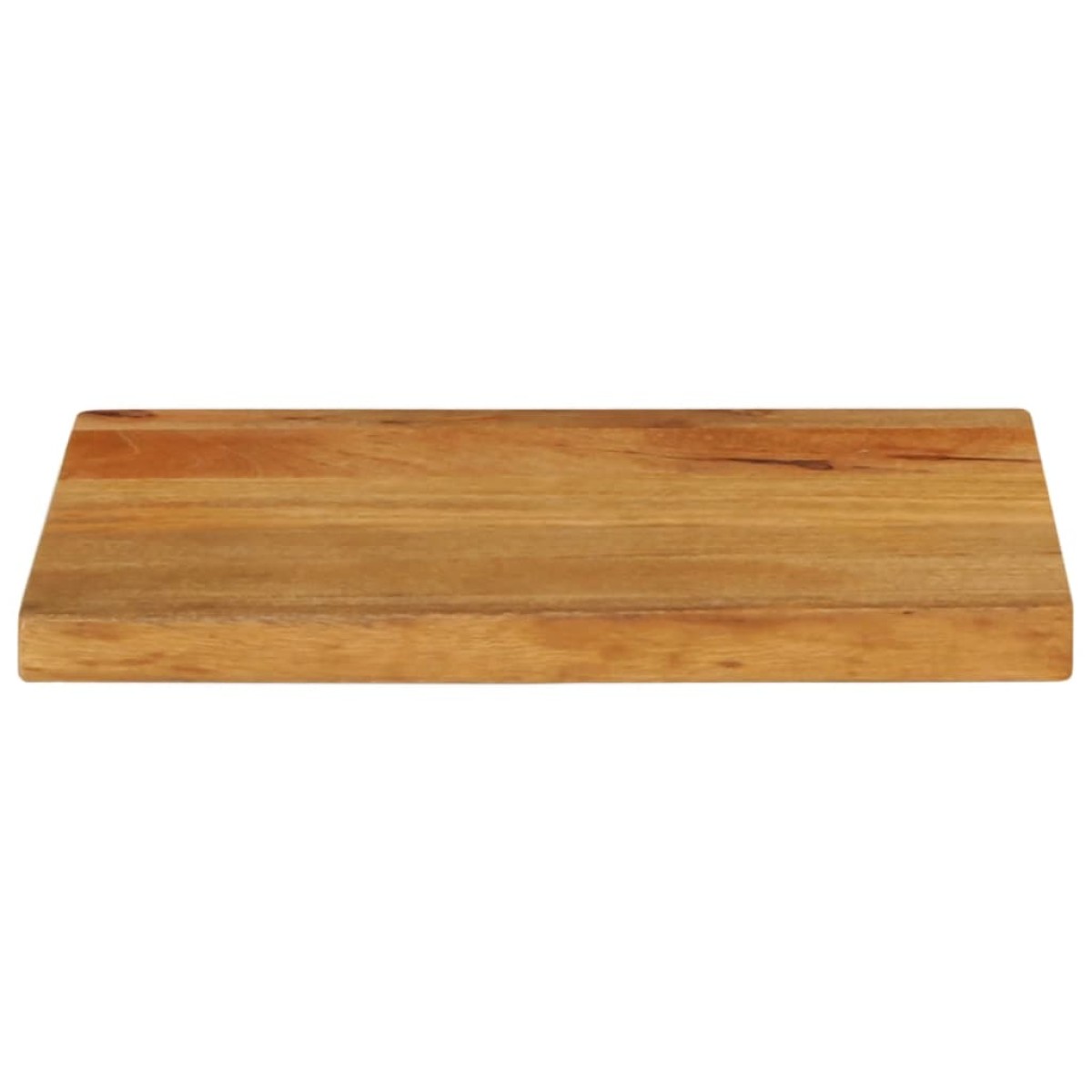 vidaXL Επιφάνεια Τραπεζιού 50x40x3,8 εκ. Live Edge Μασίφ Ξύλο Μάνγκο