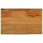 vidaXL Επιφάνεια Τραπεζιού 50x40x3,8 εκ. Live Edge Μασίφ Ξύλο Μάνγκο