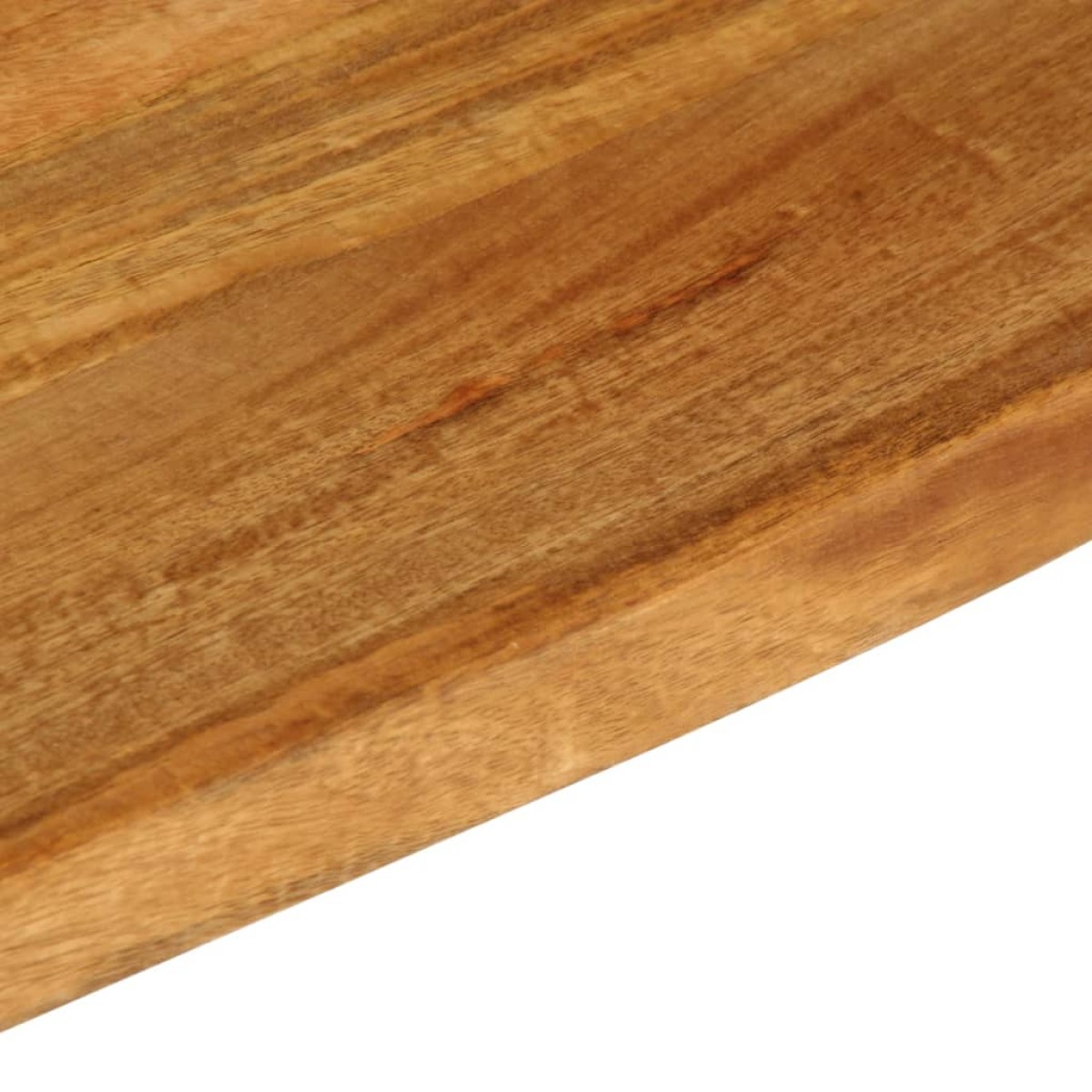 vidaXL Επιφάνεια Τραπεζιού 90x40x3,8 εκ. Live Edge Μασίφ Ξύλο Μάνγκο