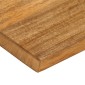 vidaXL Επιφάνεια Τραπεζιού 120x40x3,8 εκ. Live Edge Μασίφ Ξύλο Μάνγκο