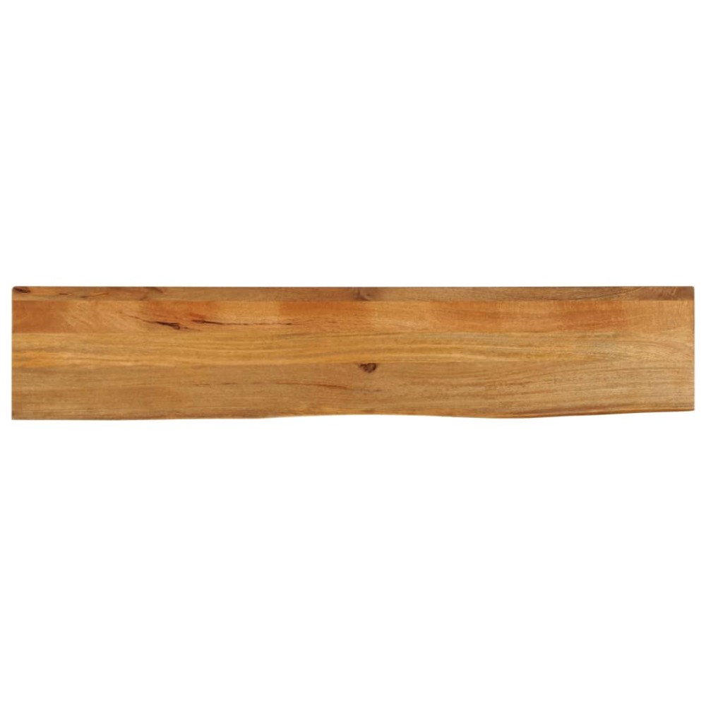 vidaXL Επιφάνεια Τραπεζιού 160x40x3,8 εκ. Live Edge Μασίφ Ξύλο Μάνγκο
