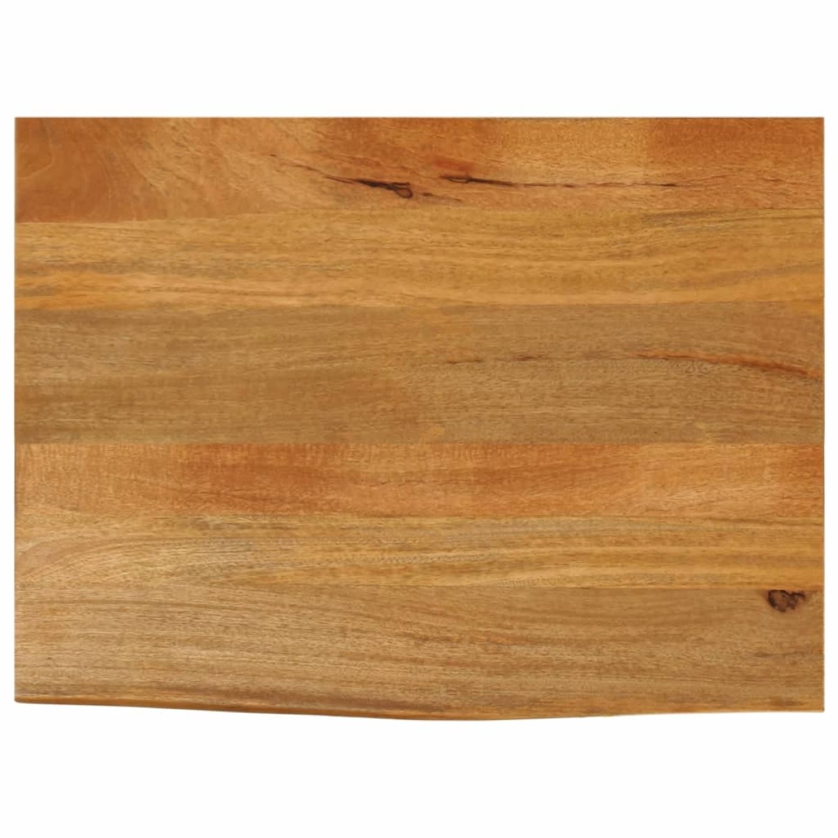 vidaXL Επιφάνεια Τραπεζιού 70x60x3,8 εκ. Live Edge Μασίφ Ξύλο Μάνγκο