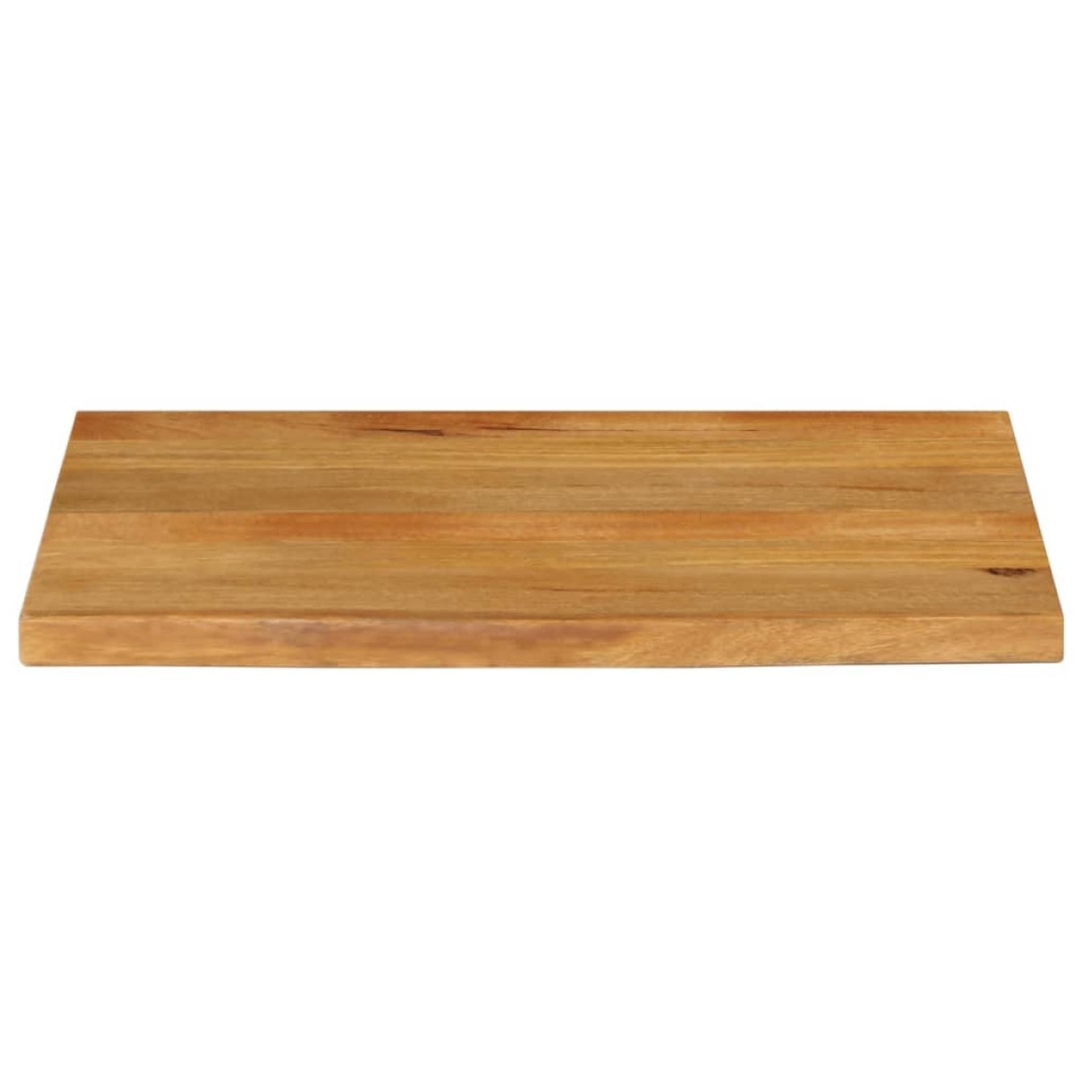 vidaXL Επιφάνεια Τραπεζιού 80x60x3,8 εκ. Live Edge Μασίφ Ξύλο Μάνγκο
