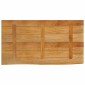 vidaXL Επιφάνεια Τραπεζιού 100x60x3,8 εκ. Live Edge Μασίφ Ξύλο Μάνγκο