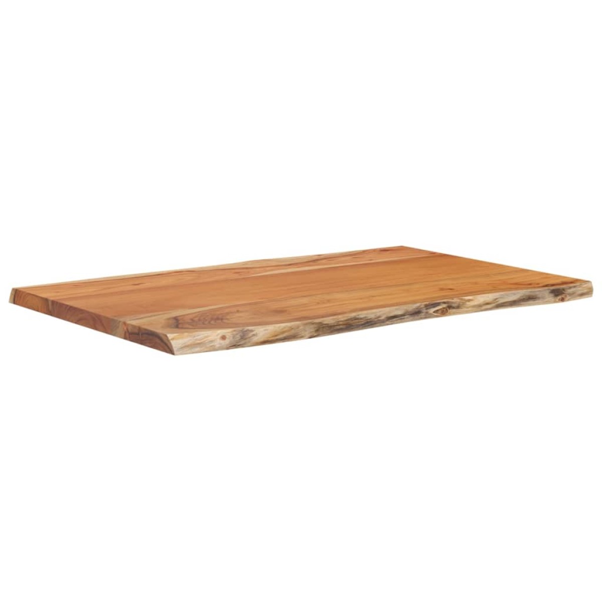 vidaXL Επιφάνεια Τραπεζιού Ορθογώνια 60x40x2,5 εκ. Μασίφ Ξύλο Ακακίας
