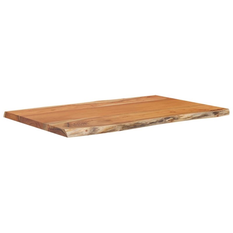 vidaXL Επιφάνεια Τραπεζιού Ορθογώνια 60x40x2,5 εκ. Μασίφ Ξύλο Ακακίας