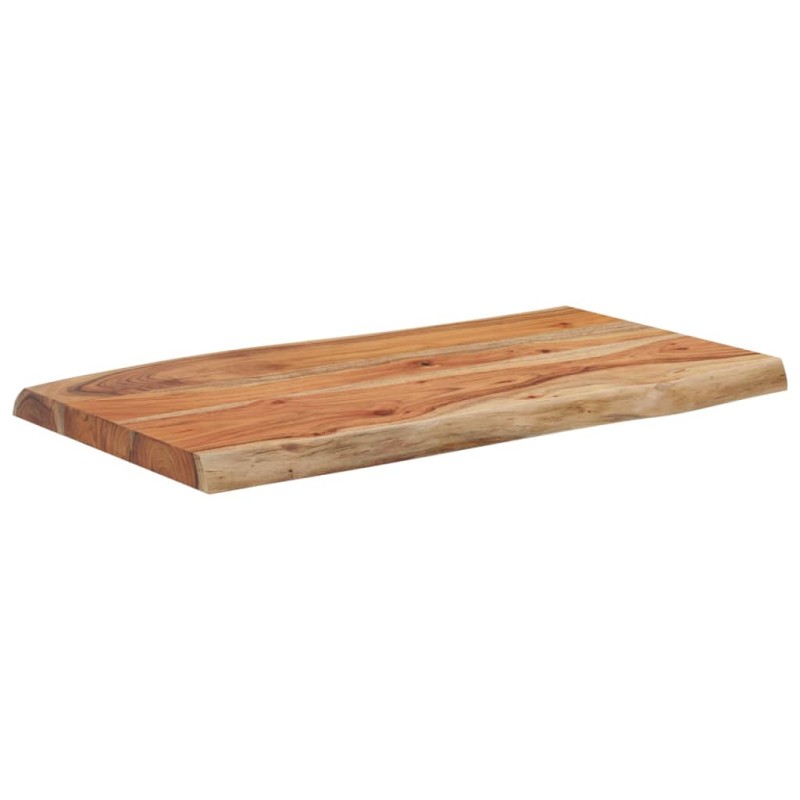 vidaXL Επιφάνεια Τραπεζιού Ορθογώνια 70x40x2,5 εκ. Μασίφ Ξύλο Ακακίας
