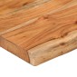 vidaXL Επιφάνεια Τραπεζιού Ορθογώνια 70x40x2,5 εκ. Μασίφ Ξύλο Ακακίας
