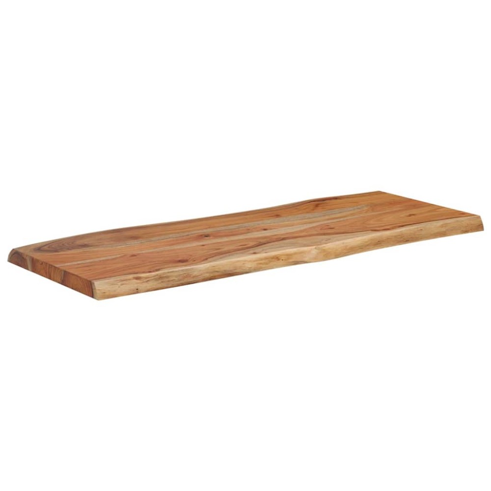 vidaXL Επιφάνεια Τραπεζιού Ορθογώνια 100x40x2,5 εκ. Μασίφ Ξύλο Ακακίας