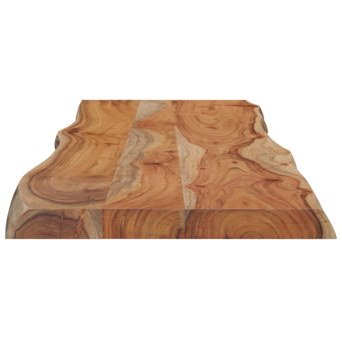 vidaXL Επιφάνεια Τραπεζιού Ορθογώνια 120x40x2,5 εκ. Μασίφ Ξύλο Ακακίας