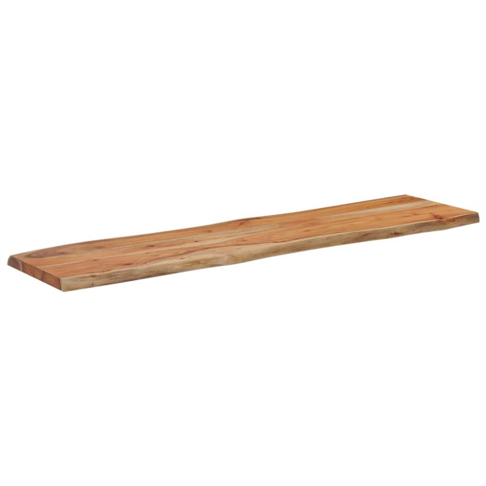 vidaXL Επιφάνεια Τραπεζιού Ορθογώνια 140x40x2,5 εκ. Μασίφ Ξύλο Ακακίας