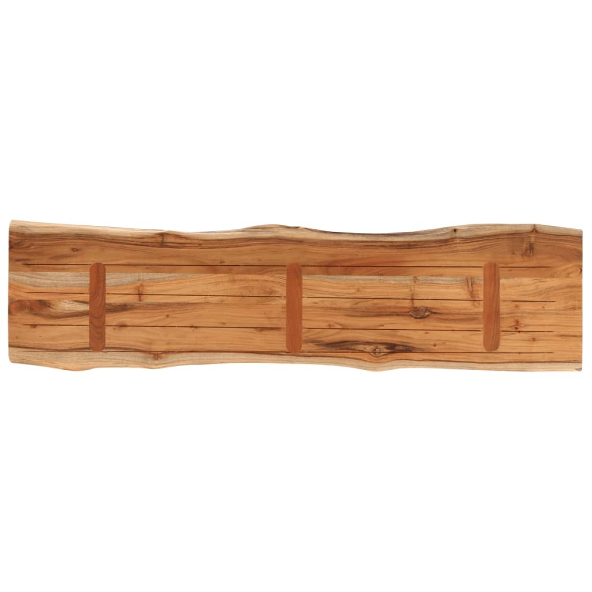vidaXL Επιφάνεια Τραπεζιού Ορθογώνια 160x40x2,5εκ. Μασίφ Ξύλο Ακακίας
