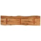 vidaXL Επιφάνεια Τραπεζιού Ορθογώνια 180x40x2,5 εκ. Μασίφ Ξύλο Ακακίας