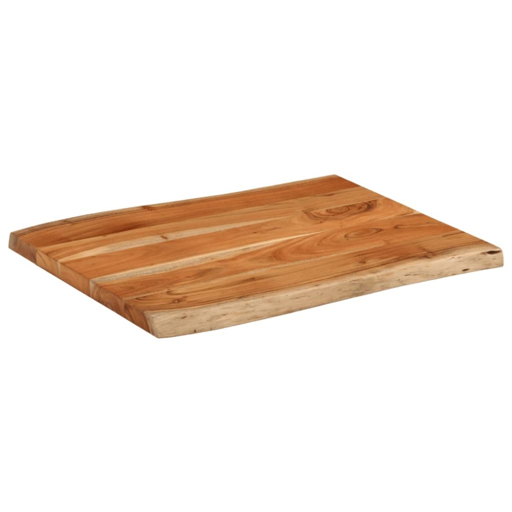 vidaXL Επιφάνεια Τραπεζιού Ορθογώνια 90x60x2,5 εκ. Μασίφ Ξύλο Ακακίας