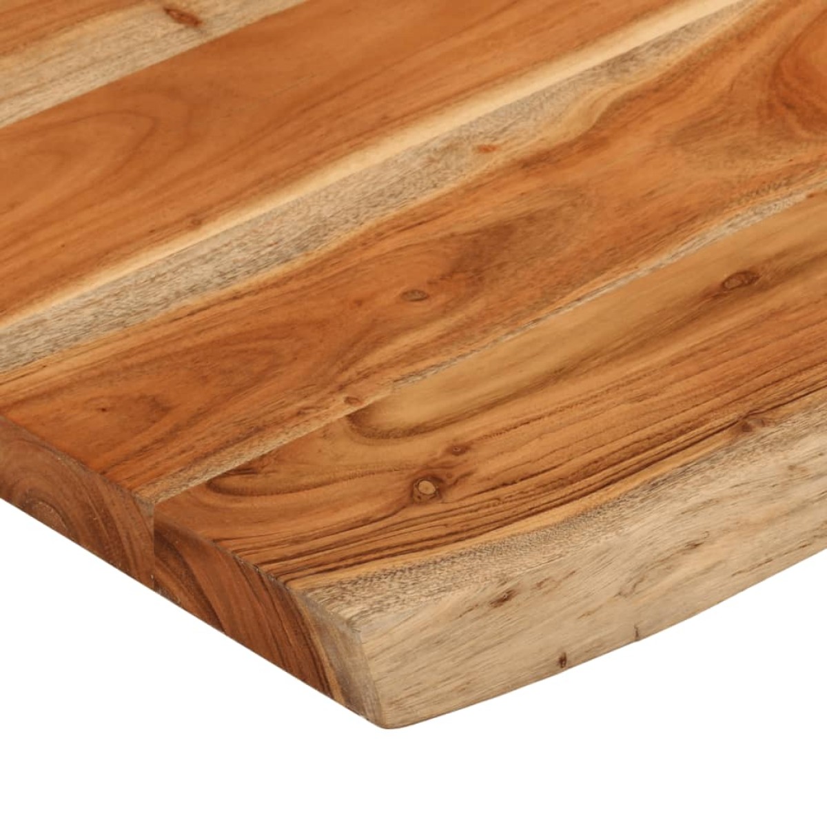 vidaXL Επιφάνεια Τραπεζιού Ορθογώνια 90x60x2,5 εκ. Μασίφ Ξύλο Ακακίας