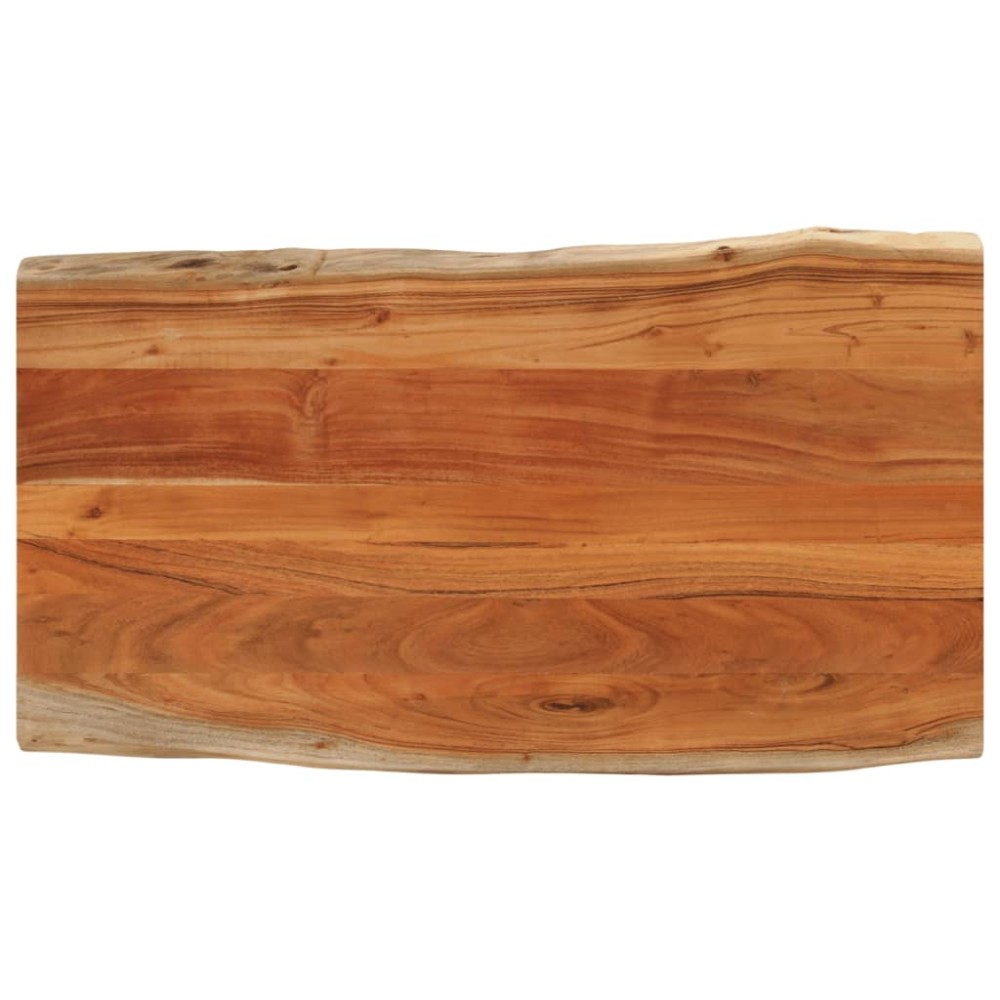 vidaXL Επιφάνεια Τραπεζιού Ορθογώνια 110x60x2,5 εκ. Μασίφ Ξύλο Ακακίας