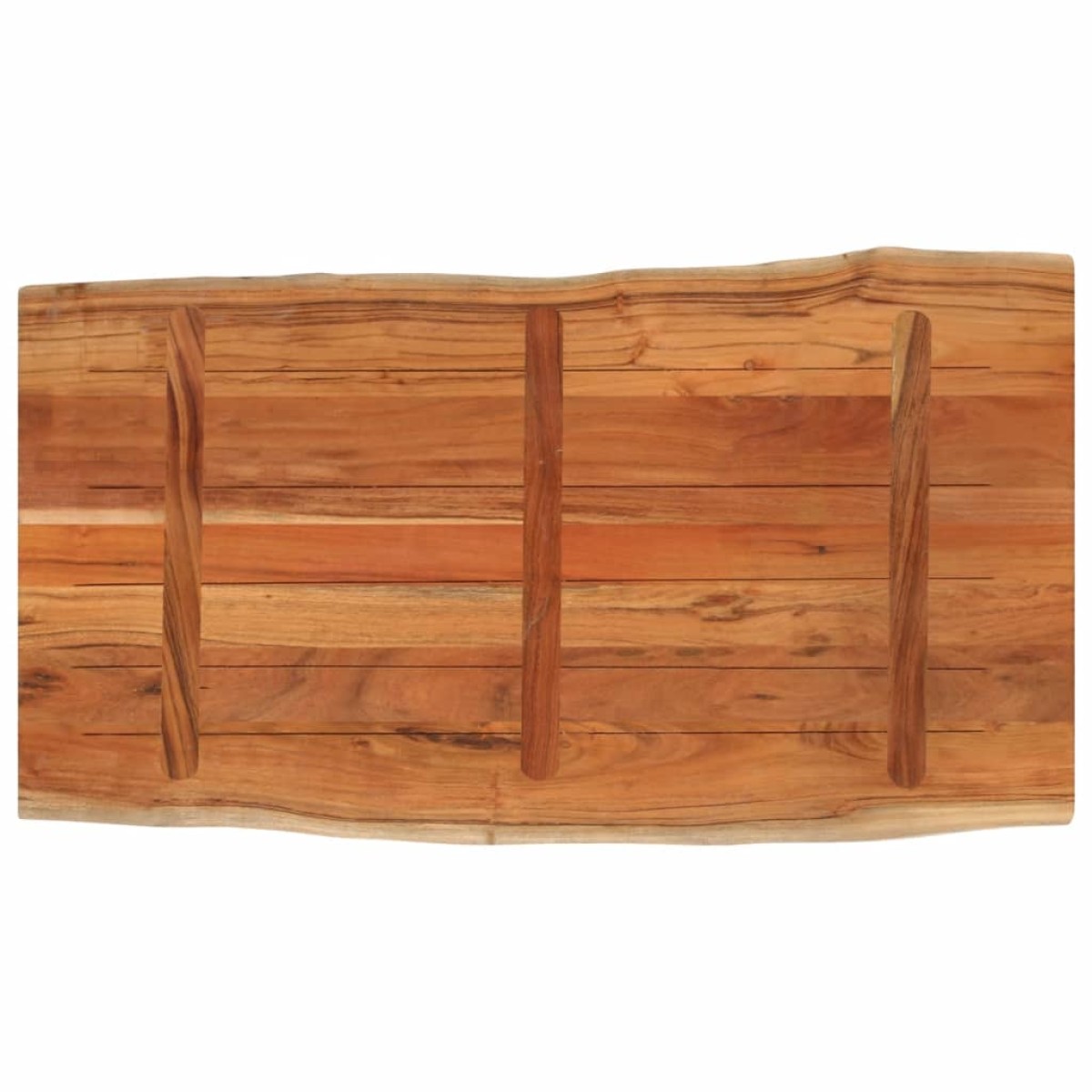 vidaXL Επιφάνεια Τραπεζιού Ορθογώνια 110x60x2,5 εκ. Μασίφ Ξύλο Ακακίας
