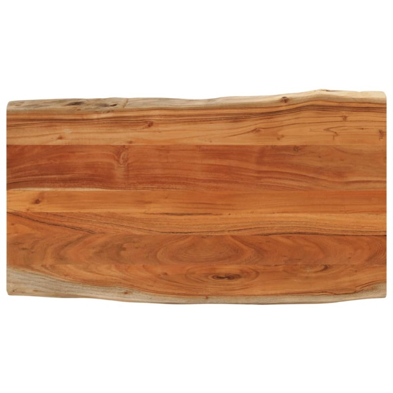 vidaXL Επιφάνεια Τραπεζιού Ορθογώνια 120x60x2,5 εκ. Μασίφ Ξύλο Ακακίας